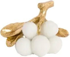 Light & Living ornament kunststof jagody 16.5x11x11.5cm brons kopen?
