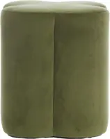 Light & Living poef polyester nalani 38x45cm olijfgroen kopen?