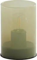 Light & Living tafellamp glas vazolla 7x10cm mint groen kopen?