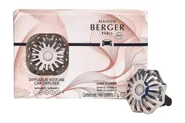 Maison Berger Paris autoparfum set coralie silver lady flower kopen?