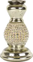 Mars & More kandelaar glas strass 7x10cm goud kopen?