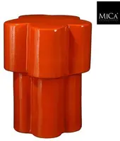 Mica Decorations bijzettafel keramiek aita 35x45cm oranje kopen?