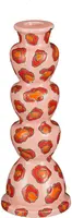 Mica Decorations kandelaar keramiek zarah 10x27cm licht roze kopen?
