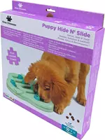 Nina Ottosson puppyspel puppy hide n' slide groen - afbeelding 2