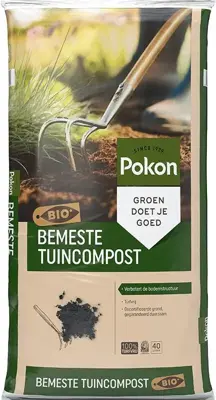 Pokon Bio Bemeste Tuincompost 40L - afbeelding 4