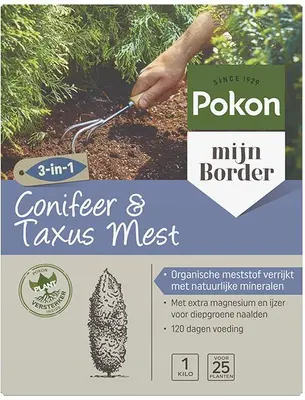 Pokon Conifeer & Taxus Mest 1kg - afbeelding 2