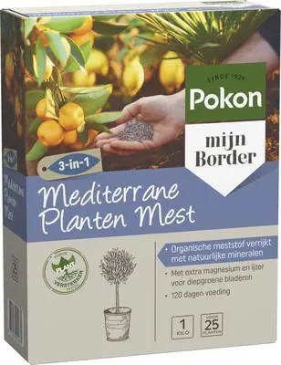 Pokon Mediterrane Planten Mest 1kg - afbeelding 2