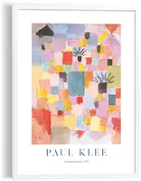 Reinders schilderij hout paul klee colours ii 50x70cm colourful - afbeelding 1