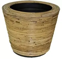 Rotan Drypot Streep plantenmand 45x43 cm kopen?