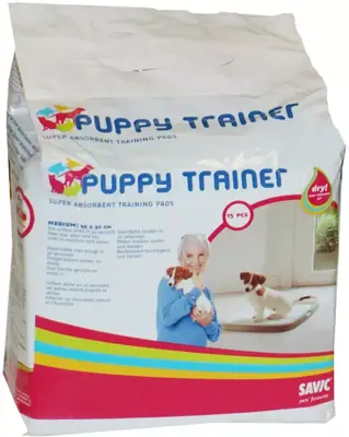 Savic puppy trainer medium, pak à 15 navulpads - afbeelding 1