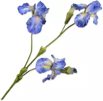 Silk-ka kunsttak iris 102cm blauw - afbeelding 1