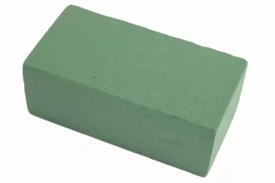 Steekschuim blok 20x10x7,5 cm groen - afbeelding 1