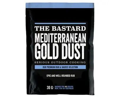 The Bastard Rub Mediterranean Gold Dust 30gr - afbeelding 1