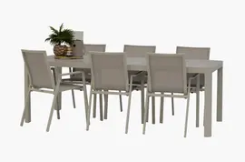 Trestino diningset gironde 220 nancy latte kopen?