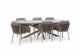 Trestino diningset valence caudry latte kopen?