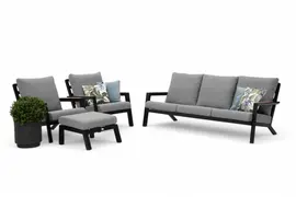 Trestino stoel-bank loungeset lausanne zwart kopen?