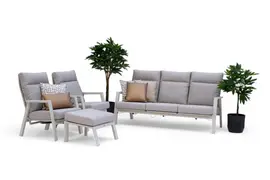 Trestino stoel-bank loungeset lectoure 3-zits latte kopen?