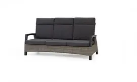 Trestino verstelbare loungebank barree 3-zits antraciet kopen?