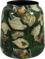 TS Collection bloempot bee metaal 21x24cm groen kopen?