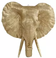 aan de andere kant, Perth Blackborough Stereotype Wandsculptuur "elephant" goud polystone 29x7x29cm kopen? - tuincentrum  Osdorp :)