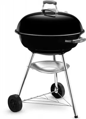 Weber compact houtskoolbarbecue 57cm zwart - afbeelding 5
