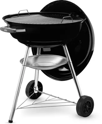 Weber compact houtskoolbarbecue 57cm zwart - afbeelding 4