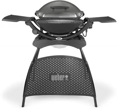 Weber Q 2400 elektrische barbecue met onderstel dark grey - afbeelding 1