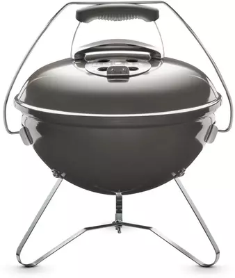 Weber smokey joe premium houtskoolbarbecue 37 cm smoke grey - afbeelding 1