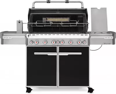 Weber summit E-670 GBS gasbarbecue zwart - afbeelding 3