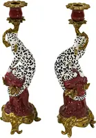 Werner Voss kandelaar polyresin leo 11x10.5x33cm multi kopen?