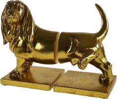 Werner Voss ornament polyresin, steen teckel 27.5x14x20cm goud kopen?