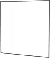 Woodvision aluminium profielset t.b.v. composiet scherm 181,5x181,5 cm antraciet - afbeelding 1
