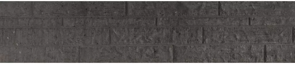 Woodvision betonplaat dubbelzijdig rotsmotief 3,5x36x184 cm antraciet ongecoat - afbeelding 1
