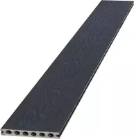 Woodvision composiet vlonderplank / dekdeel co-extrusie 2,3x14,5x420 cm zwart kopen?
