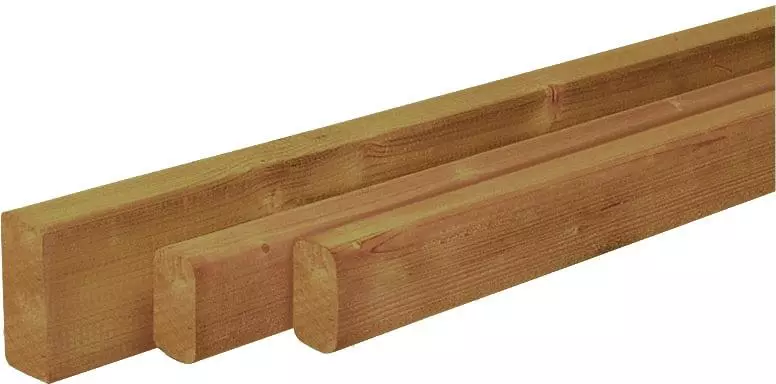 Woodvision douglas regel geschaafd 2.2x4.5x300 cm geïmpregneerd - afbeelding 2