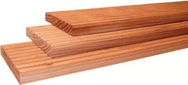 Woodvision douglas terrasplank geschaafd 2.4x13.8x400 cm onbehandeld kopen?