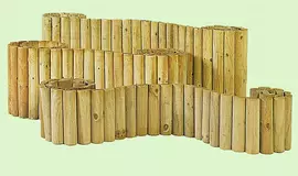 Woodvision grenen rolborder d 5,0x30x250 cm geimpregneerd - afbeelding 2