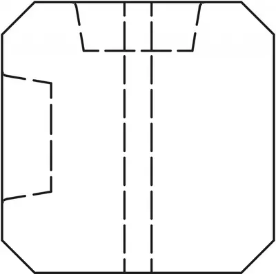 Woodvision hoekpaal beton diamantkop 10x10x310 cm antraciet ongecoat t.b.v. 2 betonplaten - afbeelding 1