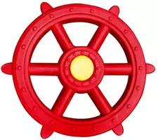 Woodvision piratenstuur kunststof rood/geel - afbeelding 1