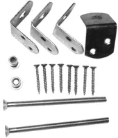 Woodvision uni-beslag t.b.v 1 betonpaal rvs kopen?