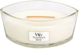 WoodWick ellipse candle white teak kopen?